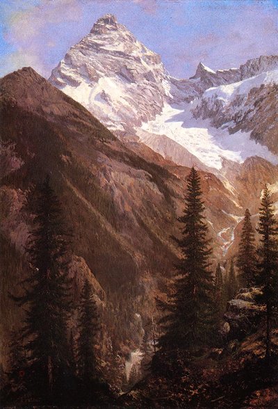 Kanadische Rockies Asulkan Gletscher von Albert Bierstadt